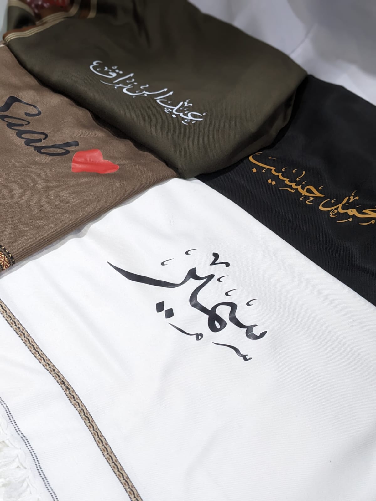 Customized Name Shawls ❤️