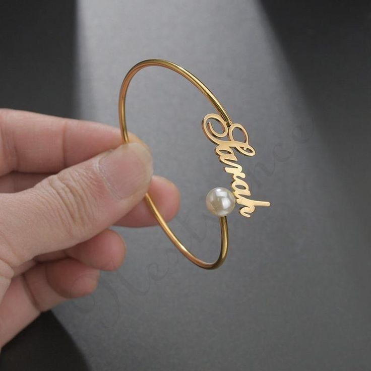 Customized Name Bangle