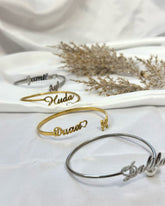 Customized name bangle