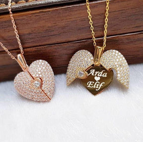 ✨Open Heart Personalized Necklace❤️✨